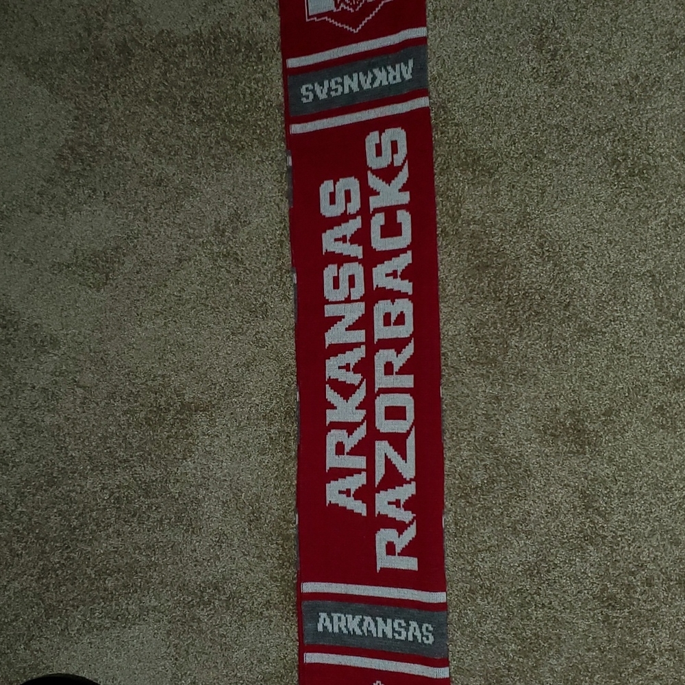 Arkansas Razorbacks scarf - Picture 3 of 3